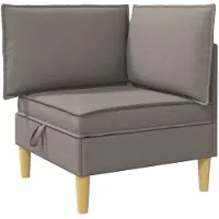 vidaXL Sofa met opslag Stof