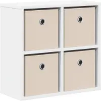 vidaXL Dressoir Wit 49,5 x 22 x 47 cm