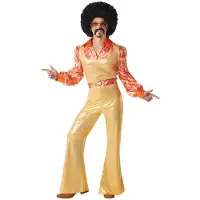 Boland - Kostuum Funky king (XXL) - Volwassenen - Danser/danseres - 70's - Retro - Groovy - Dancing King - Carnaval - Themafeest