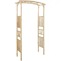 vidaXL Tuinboog Naturel 110 x 40 x 205 cm Bamboe
