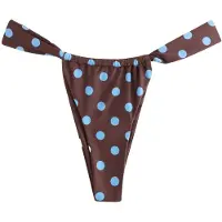 Next Bikinibroek lichtblauw / bruin