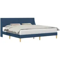 vidaXL Bedframe Effen met hoofdeinde verbindingplaat