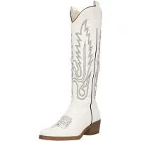 Salinyang Cowboylaarzen wit