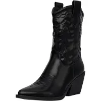 Salinyang Cowboylaarzen zwart