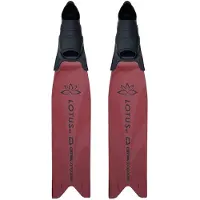 Cetma Lotus Hard Freediving Fins Rood EU 47-48