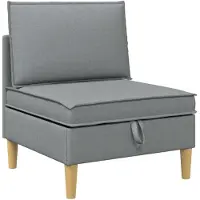 vidaXL Sofa met opslag Stof
