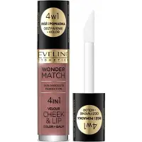 Eveline Cosmetics Wonder Match Velour Cheek&Lip blush en vloeibare lipstick 05 4,5ml