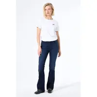 Garcia Celia dames Jeans, 26/32, Blauw, Flared fit