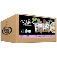 Hoppe Fairtrade Veenbes, Kokos, Cacao en Koekjeskruiden Koekjes Pak van 120