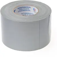 Nichiban Duct Tape 100mm breed x 50mtr lang - Grijs - 1 rol - Met de Hand Scheurbaar - Podiumtape - Gaffa Tape - Japanse Topkwaliteit - (021.0102)