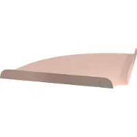 vidaXL Zwevende plank met plank met opslag 2 pcs Roze 30 x 30 x 2 cm
