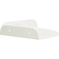 vidaXL Zwevende plank met plank met opslag 4 pcs Wit 15 x 15 x 2 cm