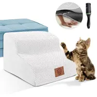 OEM Waterdichte trap voor kleine honden, draagbaar, met 2 treden, gemaakt van schuim, van hoge kwaliteit, geschikt voor slaapgedeeltes, wasbaar