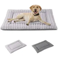 OEM Hondenwasdoek, zacht en warm; reiskussen voor honden; kussen voor grote en kleine honden of katten; model FC014 (grijs, maat XS (45 * 33 cm))