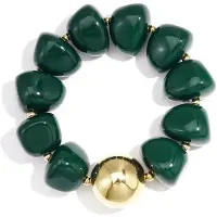 Yehwang Goudlief Acryl kralen armband groen - Verkleurt niet - Goudlief.nl