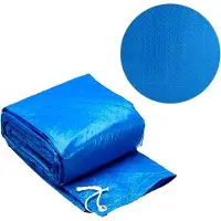 OEM Blauwe afdichting voor zwembaden - PE-afdichting - ronde rand - waterdicht en stofbestendig - 366 cm