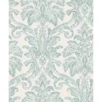 Rasch Barok behang groen/blauw vlies 295855