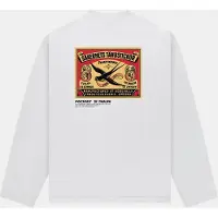 Pockies Swallow Longsleeve T-Shirt Wit | M / Wit