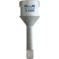 Carat Blue Diamond Tegelboorset Ø 8 Mm M14 - 10st