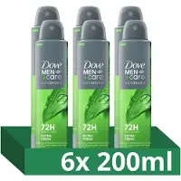 Dove Men+Care Advanced Anti-Transpirant Deodorant Spray - Extra Fresh - neutraliseert geurtjes en verzorgt je huid - 6 x 200 ml