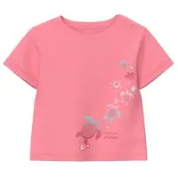 s.Oliver T-shirt roze Meisjes Katoen Ronde hals Printopdruk - maat 62
