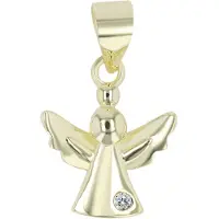 Akzent kinderhanger "Elva" van 925 Sterlingzilver, gerhodineerd, duurzaam