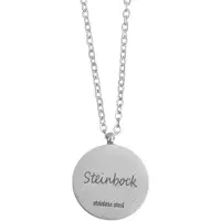 Akzent damesketting met hanger Bouran, zilverkleurig, duurzaam
