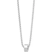 Akzent unisex ketting met hanger Birger, huidvriendelijk