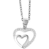 Akzent Dames hanger "Cariela" van 925 Sterlingzilver, gerhodineerd, duurzaam