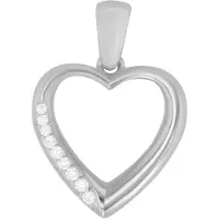 Akzent Dames Hanger "Dalia" uit 925 Sterlingzilver, gerhodineerd, duurzaam