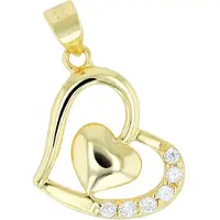 Akzent Dames Hanger "Banja" van 925 Sterlingzilver, gerhodineerd, duurzaam