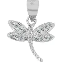 Akzent dames hanger "Philomena" van 925 Sterlingzilver, gerhodineerd, duurzaam