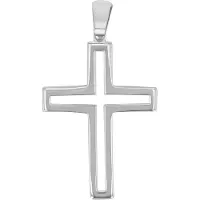 Akzent Unisex Hanger "Elia" uit 925 Sterlingzilver, gerhodineerd, duurzaam