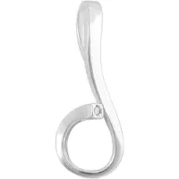 Akzent Dames hanger "Rory" van 925 Sterlingzilver, gerhodineerd, duurzaam