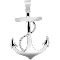 Akzent dames hanger "Dortje" uit 925 Sterlingzilver, gerhodineerd, duurzaam