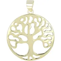 Akzent dames hanger "Jihane" van 925 Sterlingzilver, gerhodineerd, duurzaam