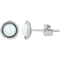Akzent damesoorbel "Elira" van 925 Sterlingzilver, gerhodineerd, duurzaam