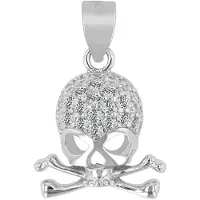 Akzent dames hanger "Tora" van 925 Sterlingzilver, gerhodineerd, duurzaam