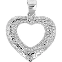 Akzent Dames Hanger "Delara" aus 925 Sterlingzilver, gerhodineerd, duurzaam