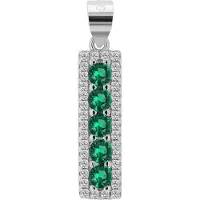 Akzent Dames hanger "Liara" van 925 Sterlingzilver, gerhodineerd, duurzaam