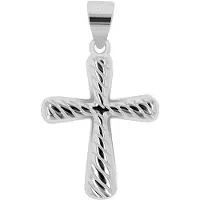 Akzent dames hanger "Tyrian" van 925 Sterlingzilver, gerhodineerd, duurzaam