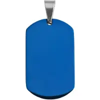Akzent unisex hanger Blue, Ionenplattierung