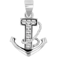 Akzent dameshanger "Alaina" van 925 Sterlingzilver, gerhodineerd, duurzaam