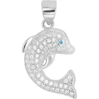Akzent Kinderen Hanger "Finna" van 925 Sterlingzilver, gerhodineerd, duurzaam
