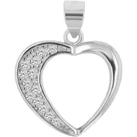 Akzent dames hanger "Malou" van 925 Sterlingzilver, gerhodineerd, duurzaam