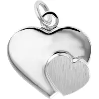 Akzent dames hanger "Indiga" uit 925 Sterlingzilver, gerhodineerd, duurzaam