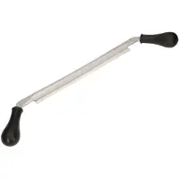 KOTARBAU Trekmes, Schorsmes , Gesmeed Staal, 530 mm, Trekmes voor Hout, Zwart, Ergonomische Kunststoffhandgrepen, Ontschorsingsgereedschap, Duurzaam