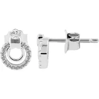 Akzent Dames oorbellen "Lian" van 925 Sterlingzilver, gerhodineerd, duurzaam
