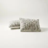 Y-NOT Cloud Kussenslopen Set - Pom Pom Fur Greige - 60x70 cm - 2-pack - Zachte Kussenhoezen voor Comfortabele Nachtrust