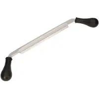 KOTARBAU Trekmes, Schorsmes , Gesmeed Staal, 460 mm, Trekmes voor Hout, Zwart, Ergonomische Kunststoffhandgrepen, Ontschorsingsgereedschap, Duurzaam